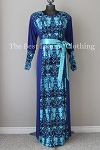 abaya-blue-printed-2A
