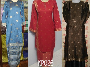 Comfortable and modest baju  kurung  teamed with smart 