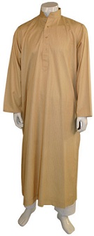beige thobe