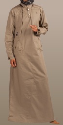 brindle casual jilbab