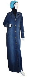 jeans jilbab with pants