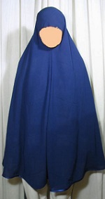 Satin trim khimar Satin trim khimar