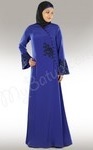 Shanum Blue Islamic Abaya