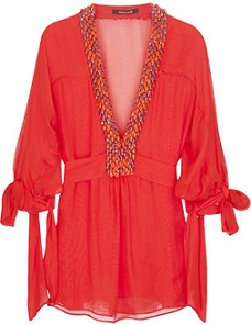 red-kaftan-top