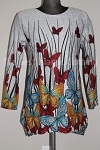 tunic butterfly print