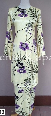 woven cotton baju kurung