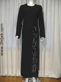 Elegant Black Abaya