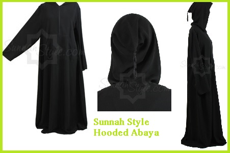 Sunnah Style Hooded Abaya Sunnah Style Hooded Abaya