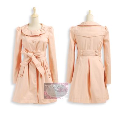 Modest women trench coat for Muslimah